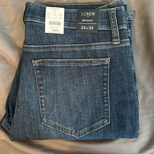 NWT Men’s J Crew skinny jeans 34x34